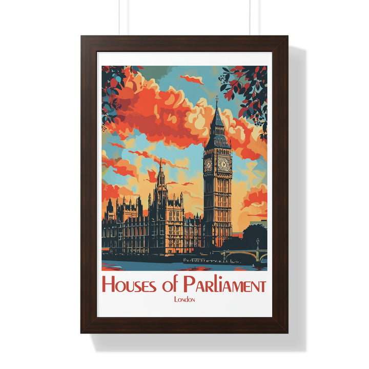 Houses Of Parliament Poster