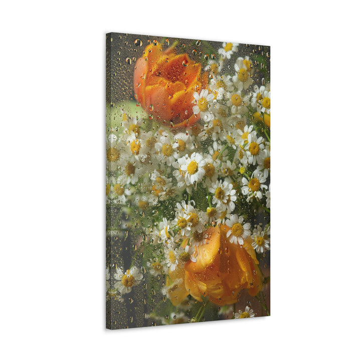 Flowers In Rain