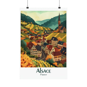 Alsace France Poster