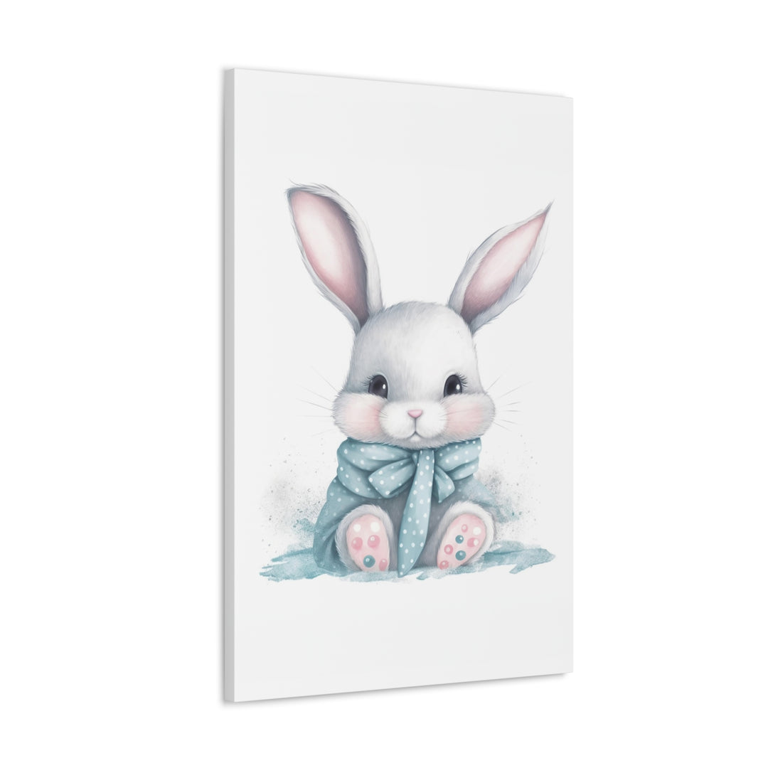 Adorable Gray Bunny