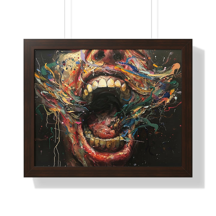 Eruption Of Expression Poster