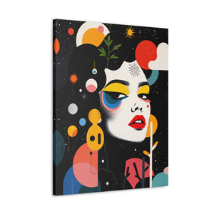 Dadaist Portrait Of A Girl