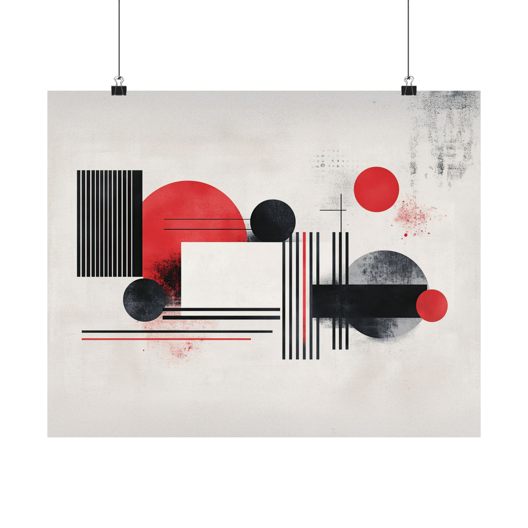 Circular Simplicity Poster