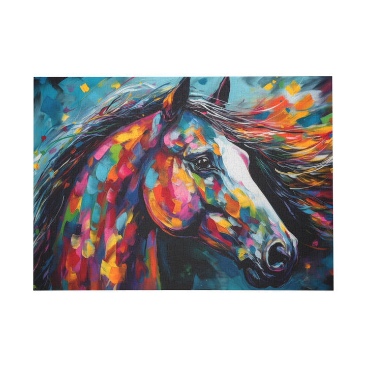 Horse In Color Puzzle