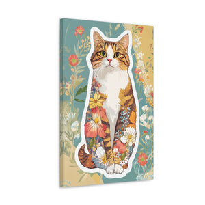 Floral Kitten