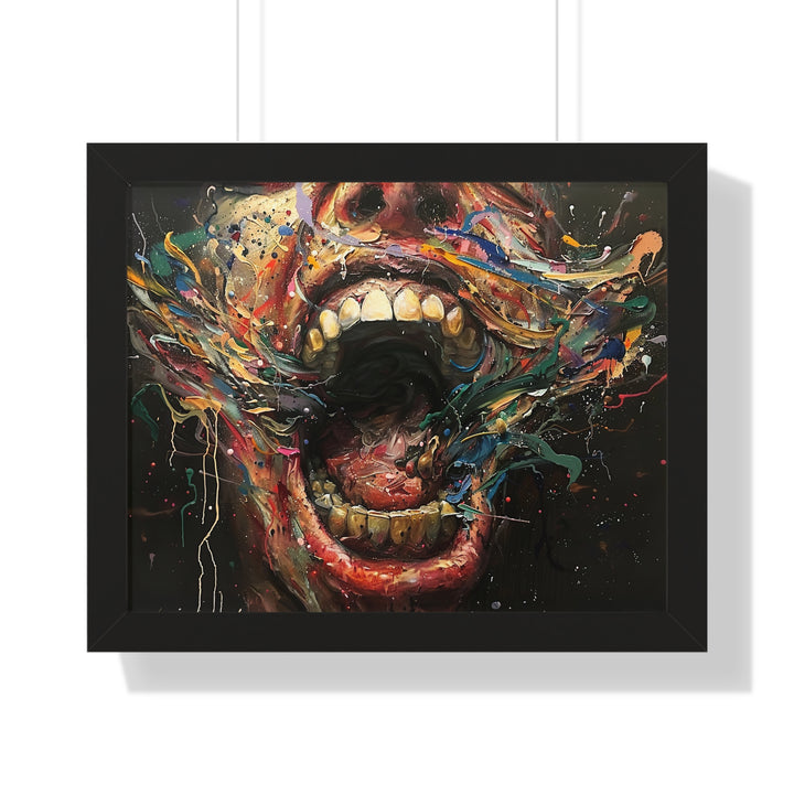 Eruption Of Expression Poster