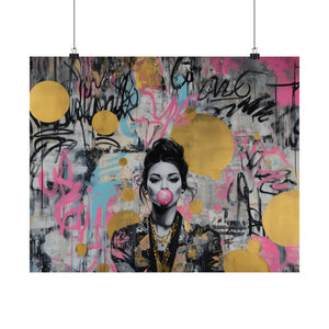 The Bubblegum Girl Poster