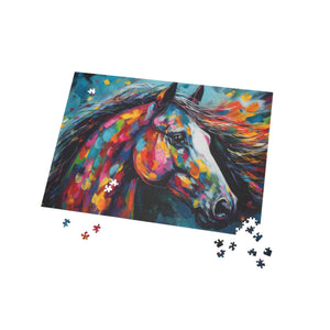 Horse In Color Puzzle