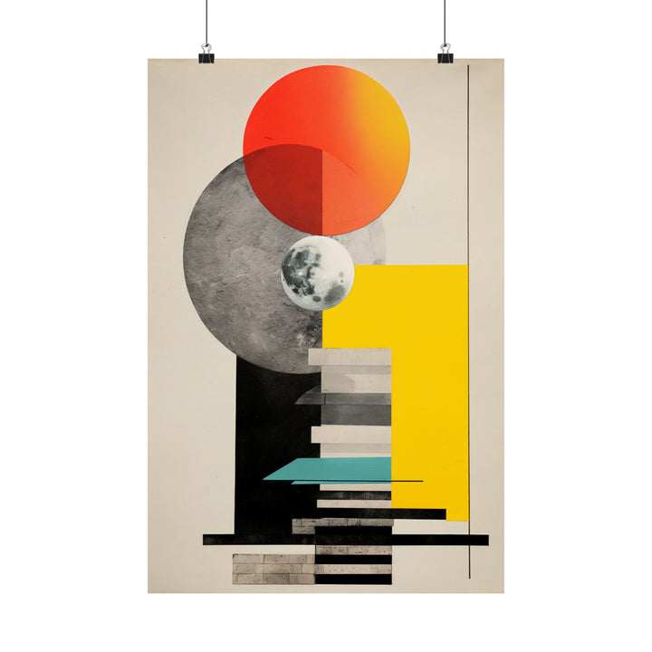 Stairway To The Moon Poster
