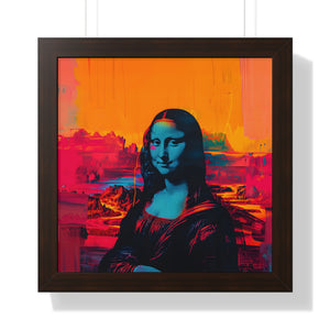 Mona Lisa Remix Poster
