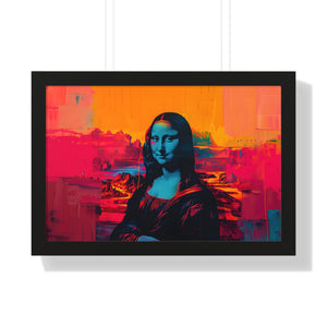 Mona Lisa Remix Poster