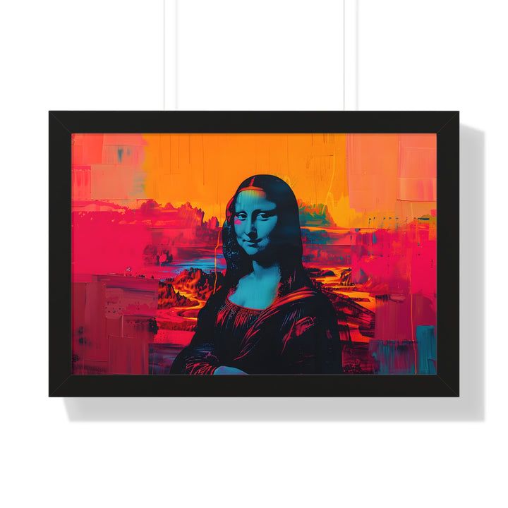 Mona Lisa Remix Poster