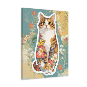 Floral Kitten