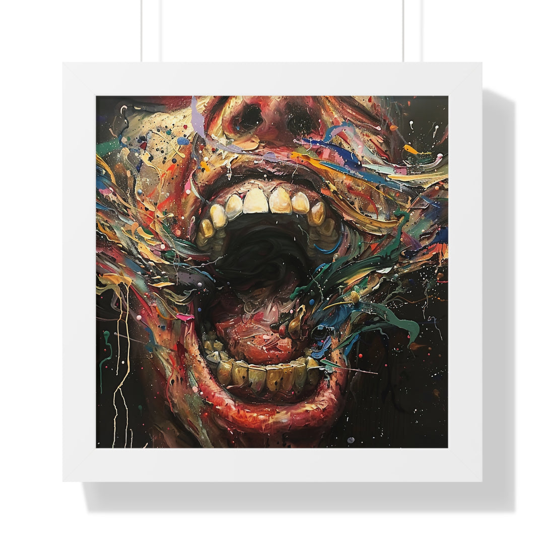 Eruption Of Expression Poster