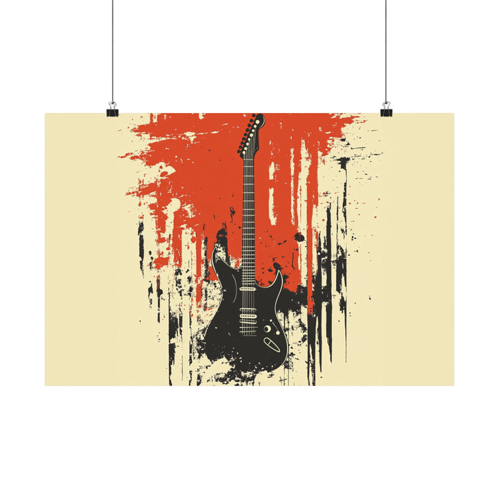 Electric Guitar Poster