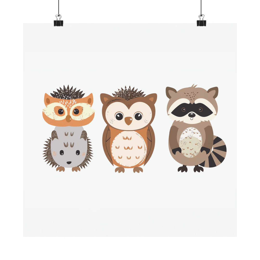 Forest Friends Poster