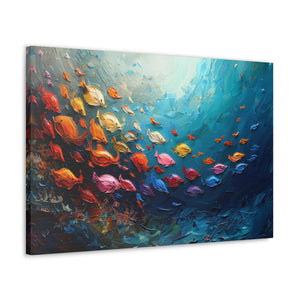 Colorful School Of Fish