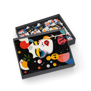 Dadaist Portrait Of A Girl Puzzle