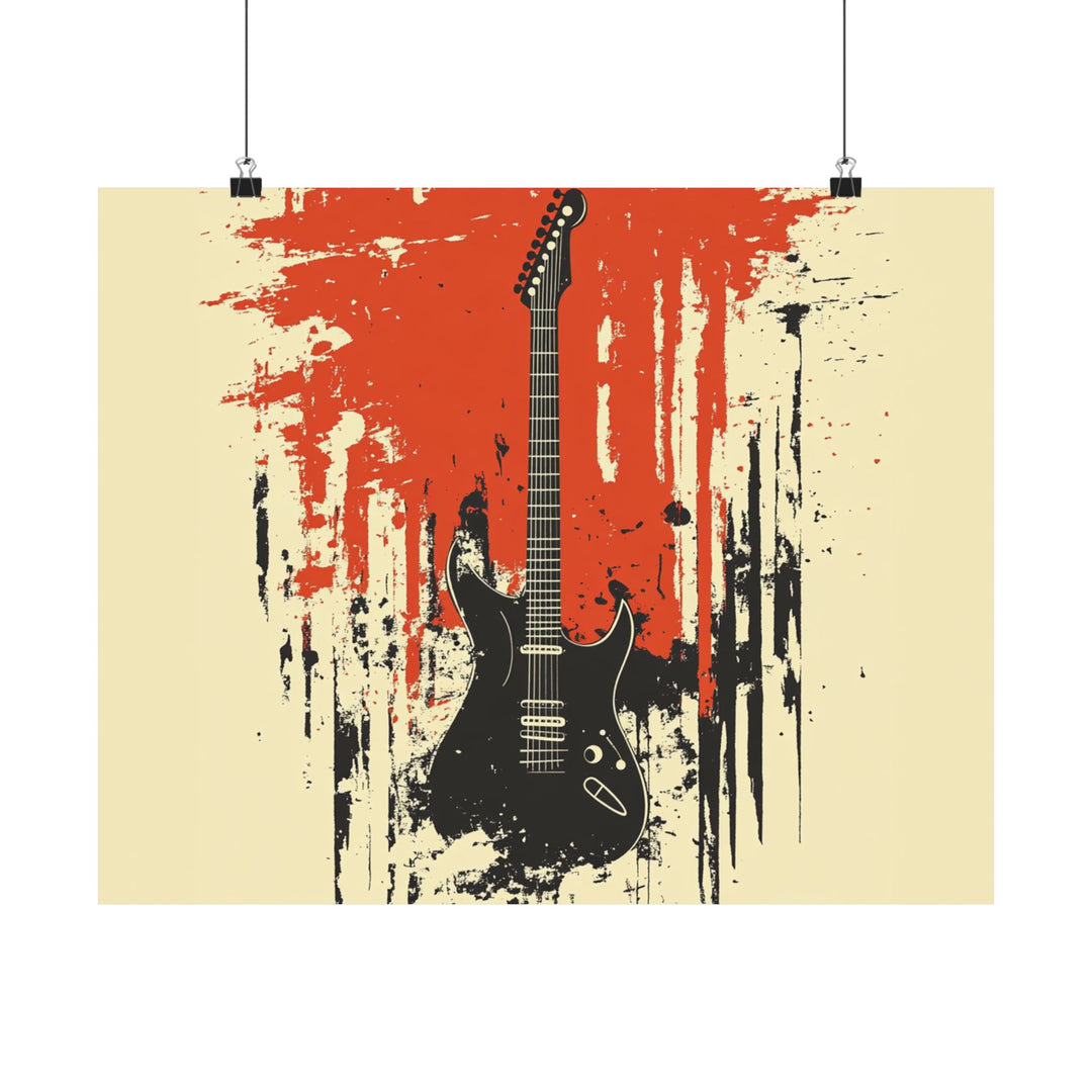 Electric Guitar Poster