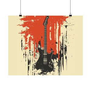 Electric Guitar Poster