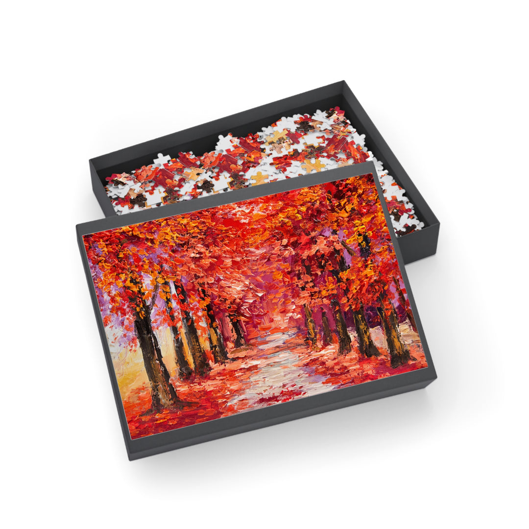 Autumn Trees Puzzle