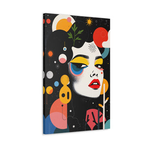 Dadaist Portrait Of A Girl