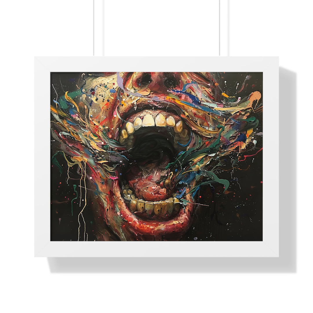 Eruption Of Expression Poster