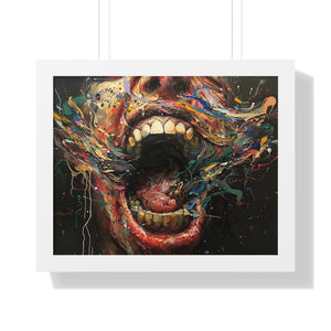 Eruption Of Expression Poster