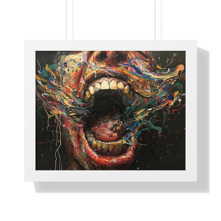 Eruption Of Expression Poster