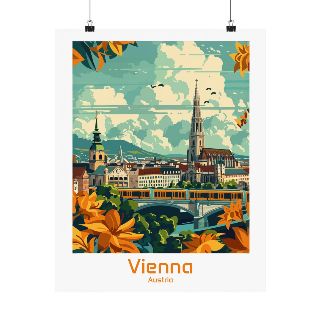Vienna Cathedral Poster