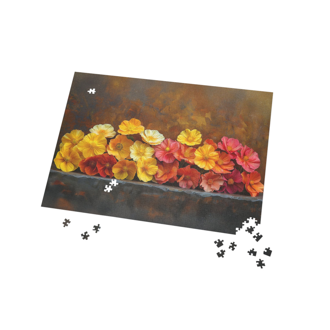 The Vibrant Bouquet Puzzle