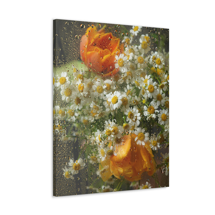 Flowers In Rain