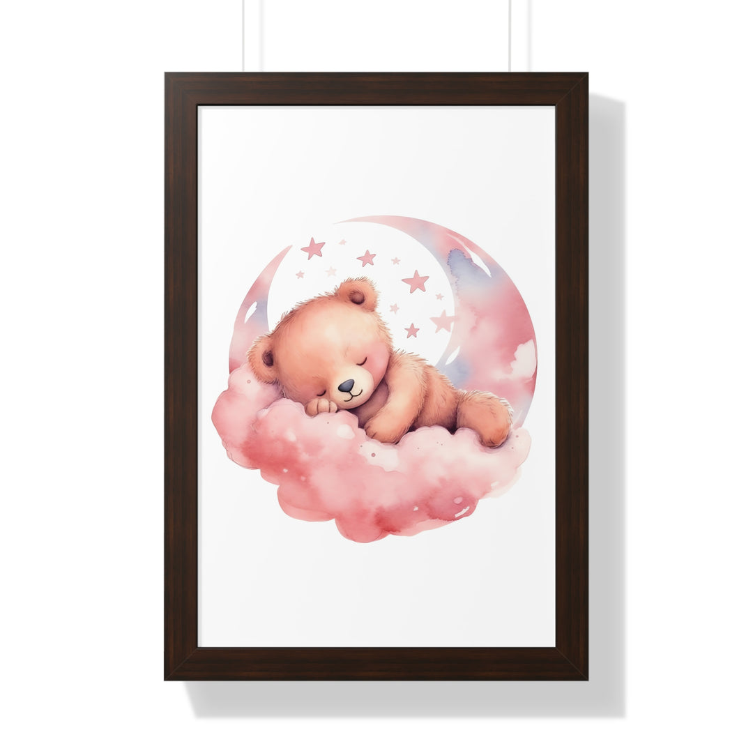 Sleepy Teddy Bear Poster