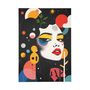 Dadaist Portrait Of A Girl Puzzle