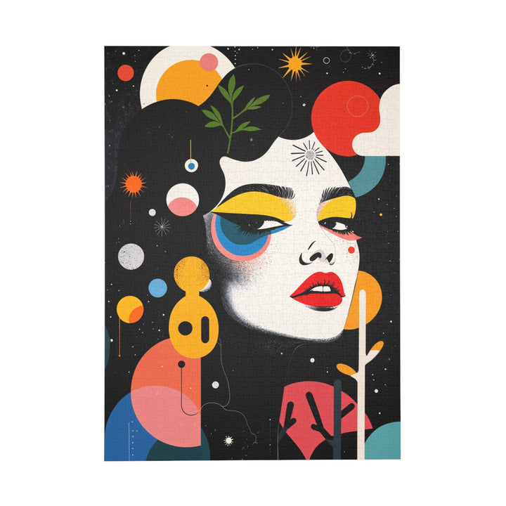 Dadaist Portrait Of A Girl Puzzle