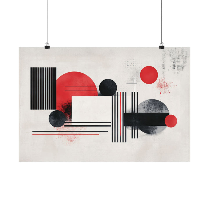 Circular Simplicity Poster