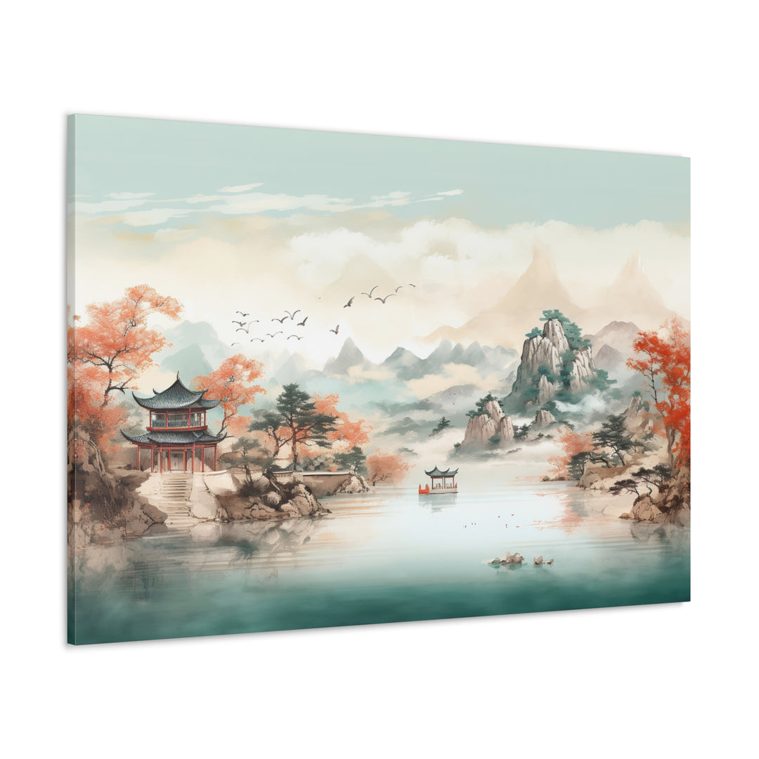 Misty Asian Retreat