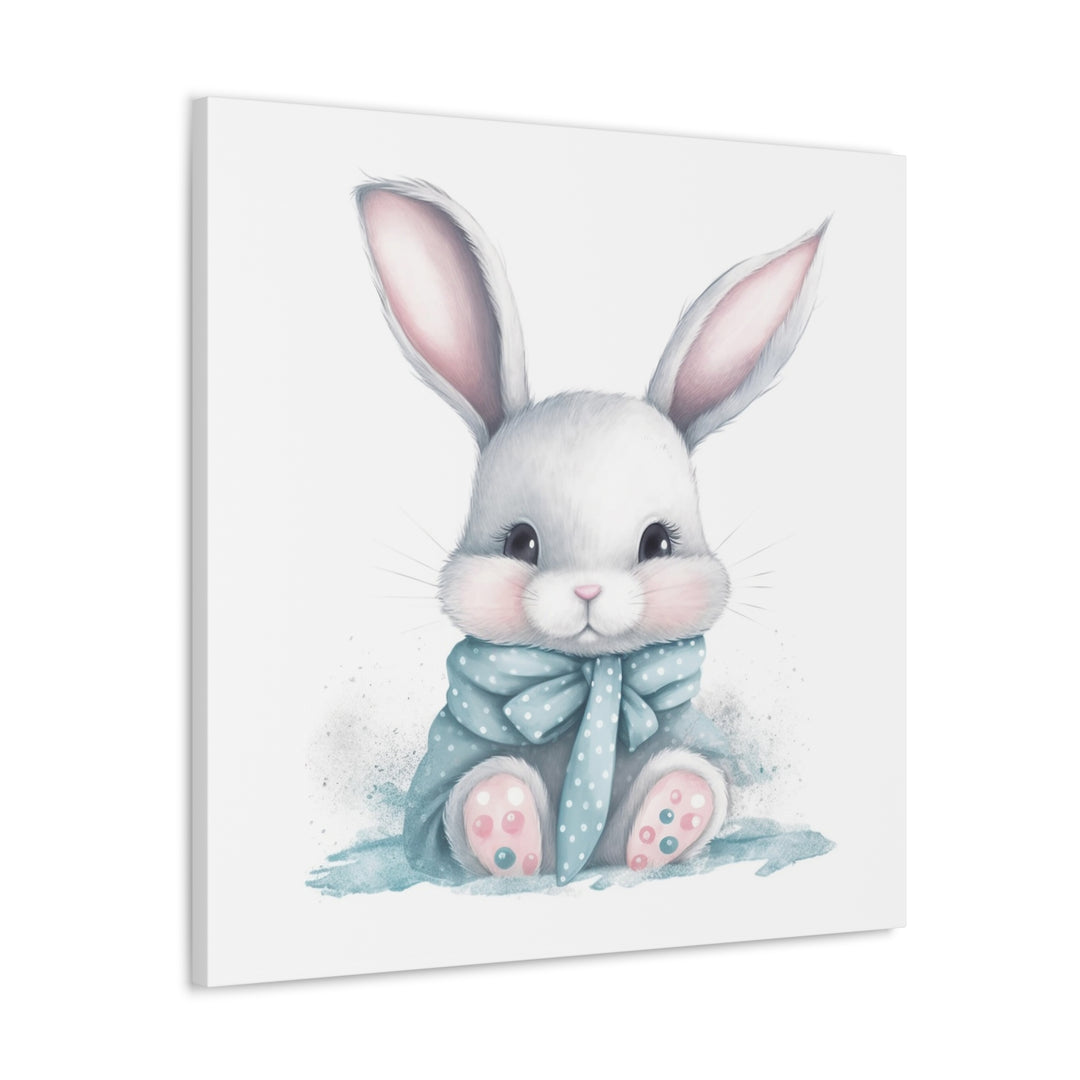 Adorable Gray Bunny