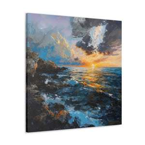 Fuming Waves Under a Clear Sky