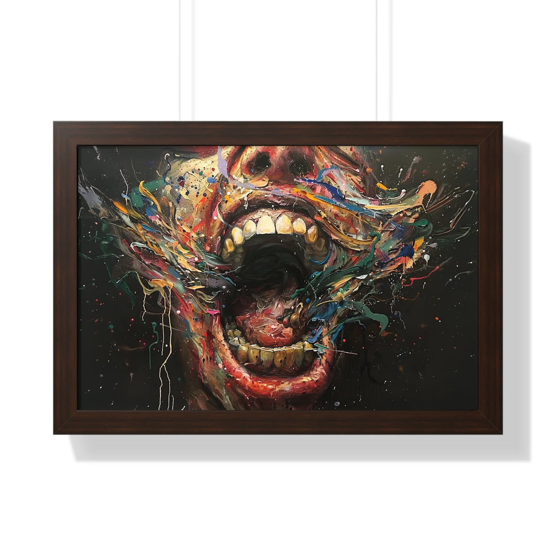 Eruption Of Expression Poster