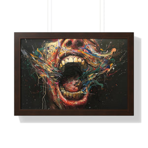 Eruption Of Expression Poster