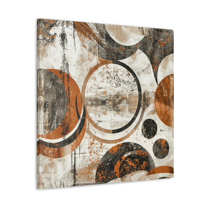 Copper and Gray Circle Play