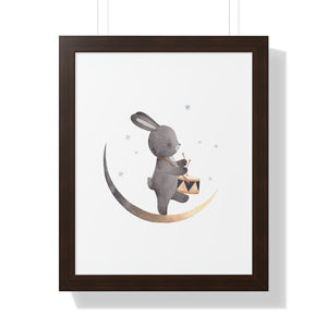 Drummer Bunny Poster