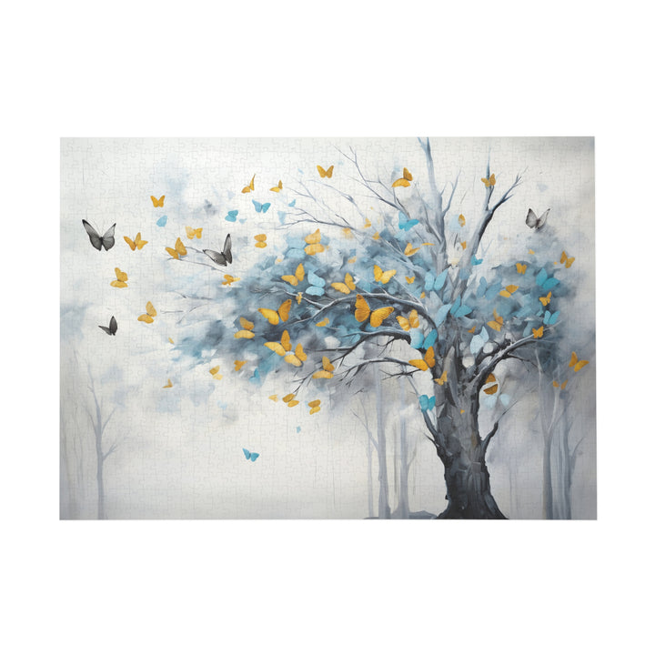 Butterflies And Trees Puzzle