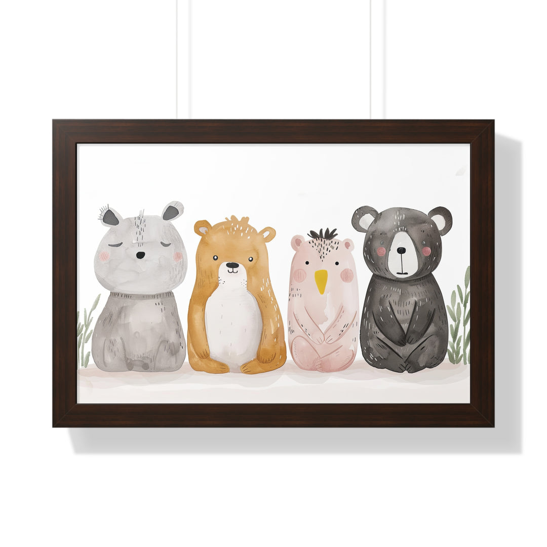 Bear Friends Poster