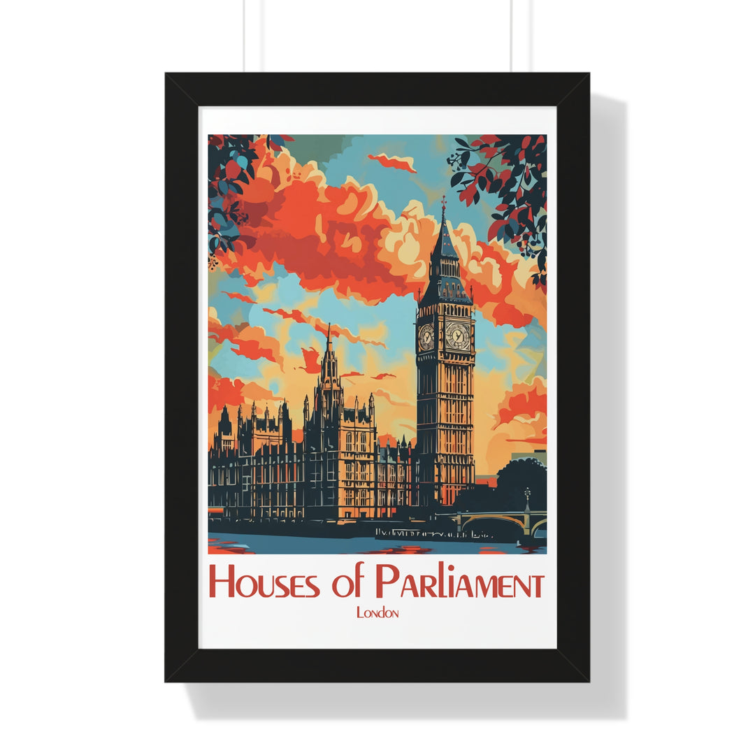 Houses Of Parliament Poster