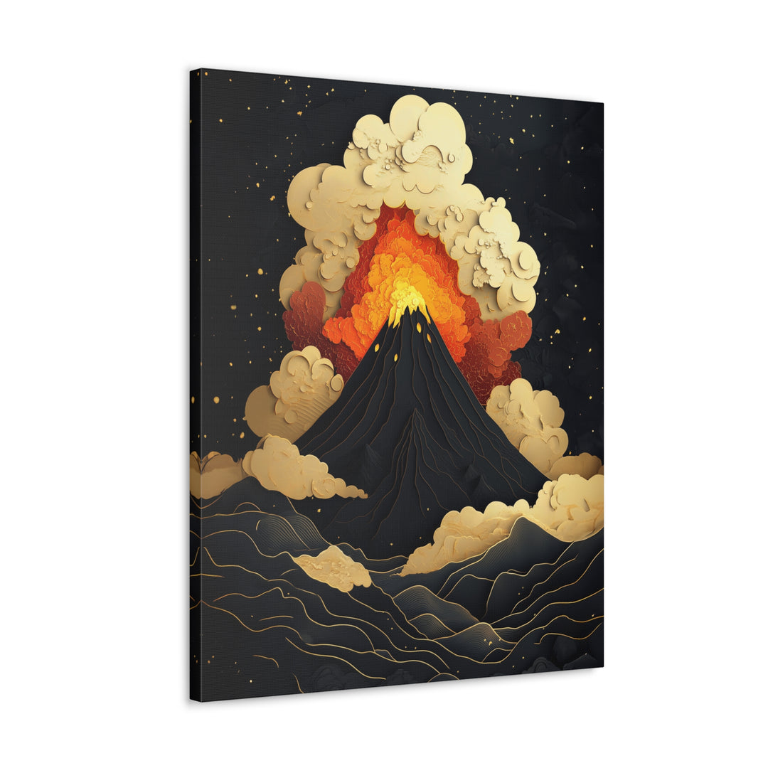 Burning Volcano