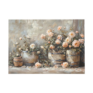 Gentle Potted Flowers Puzzle