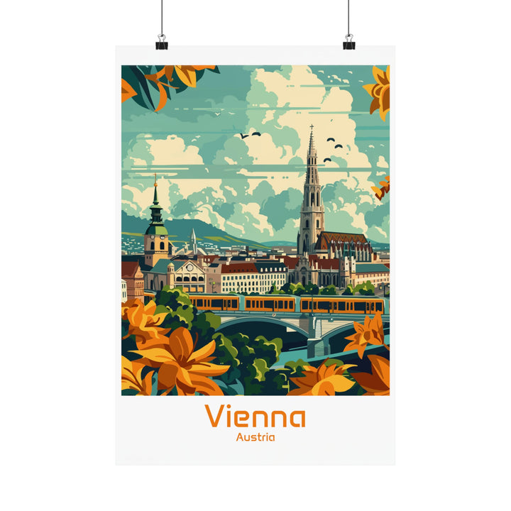 Vienna Cathedral Poster