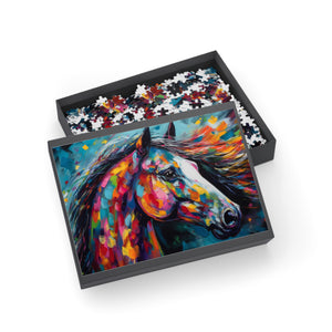 Horse In Color Puzzle
